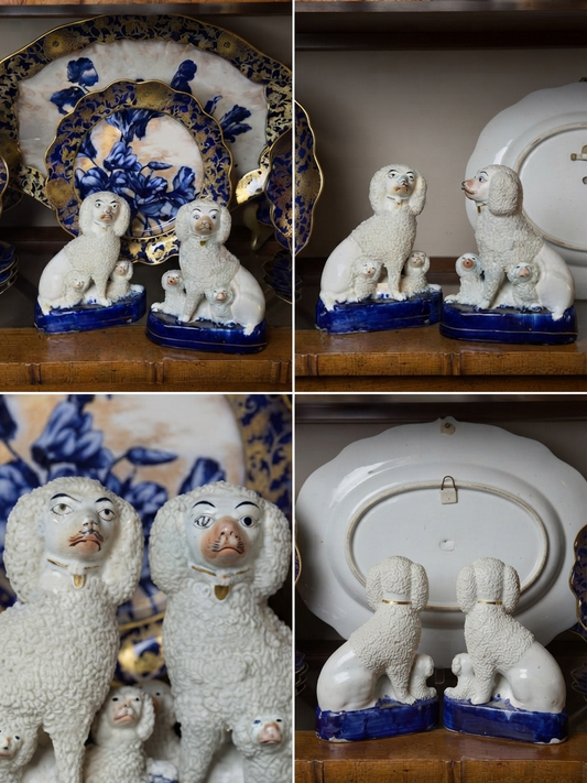 English Staffordshire Dog Figurine Collection