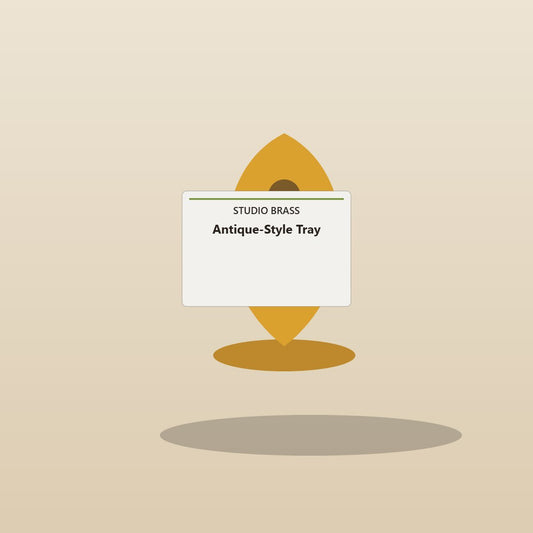 Antique-Style Tray — angle