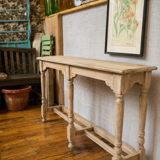 Antique French Provincial Console Table