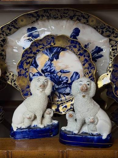 English Staffordshire Dog Figurine Collection