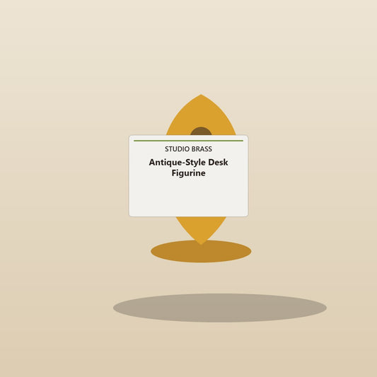 Antique-Style Desk Figurine — angle